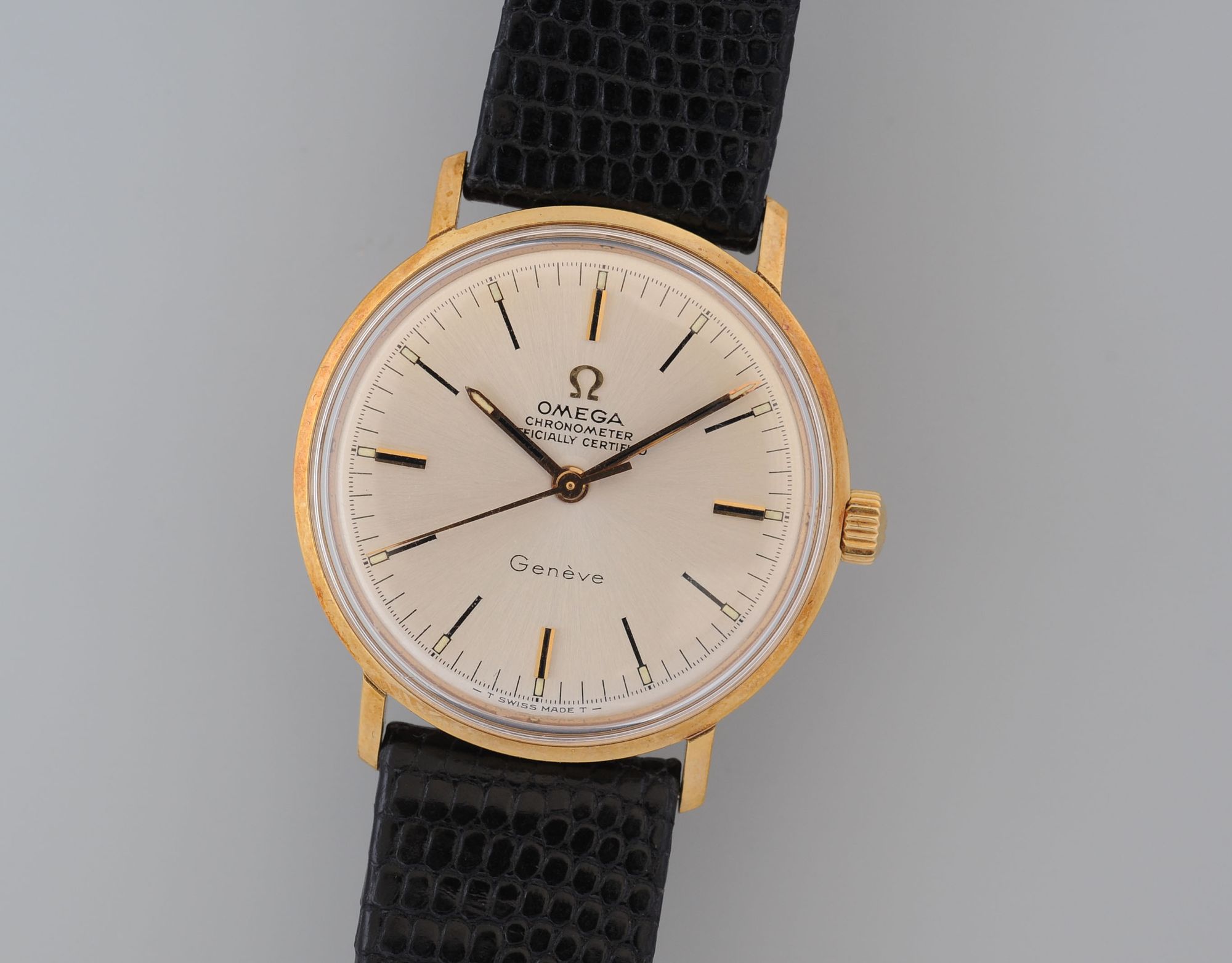 The Omega Geneve 18K Chronometer Calibre 602 Reference 137.001