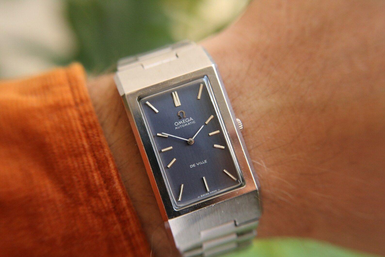 Omega deville rectangular vintage best sale