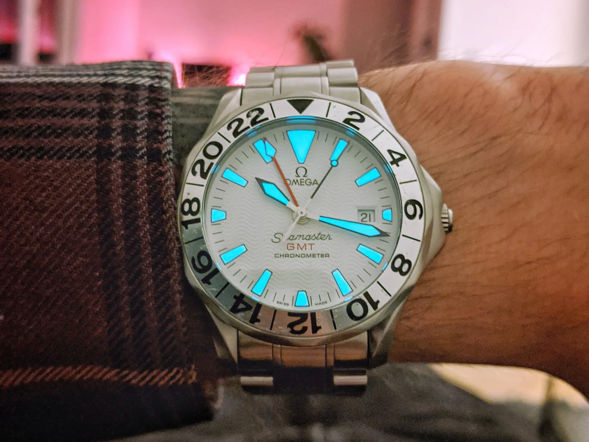 Omega great white shop gmt for sale