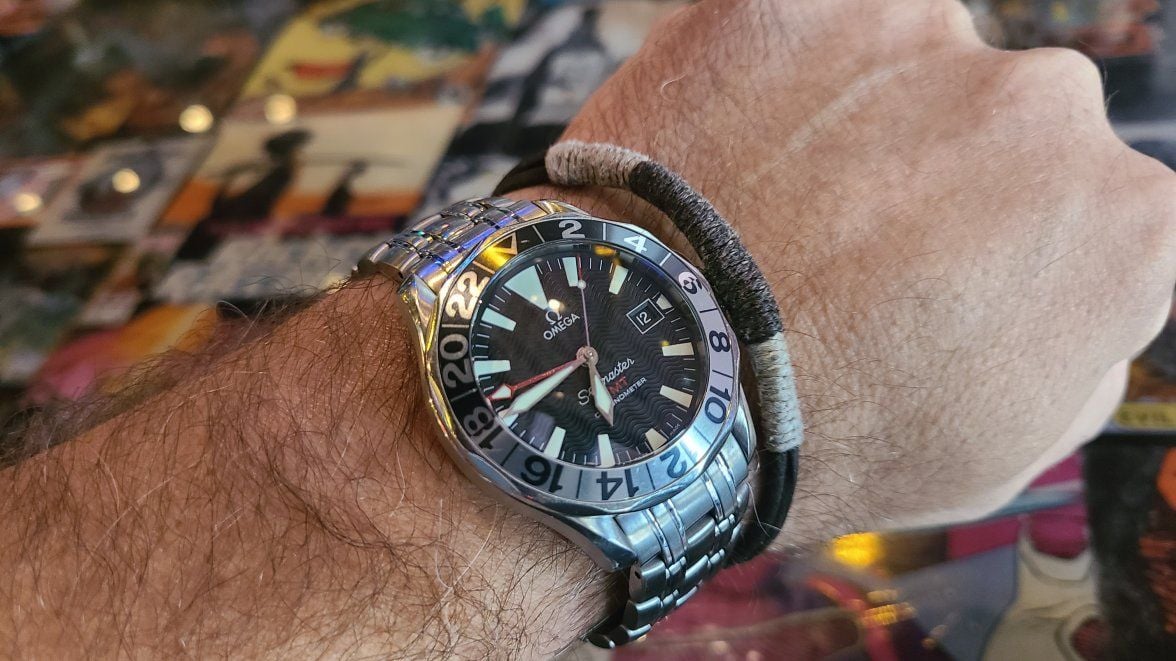 Omega best sale gmt seamaster