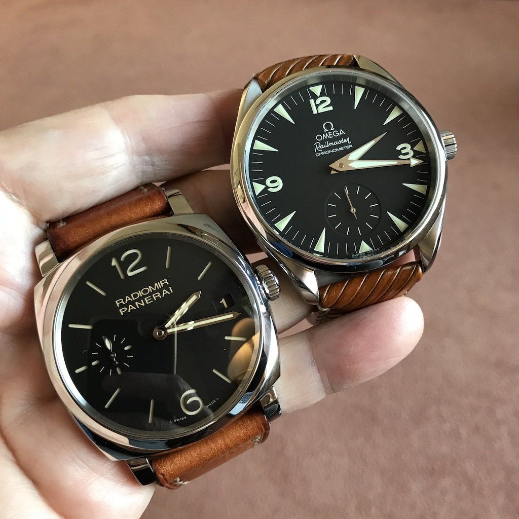 Omega seamaster best sale railmaster xxl