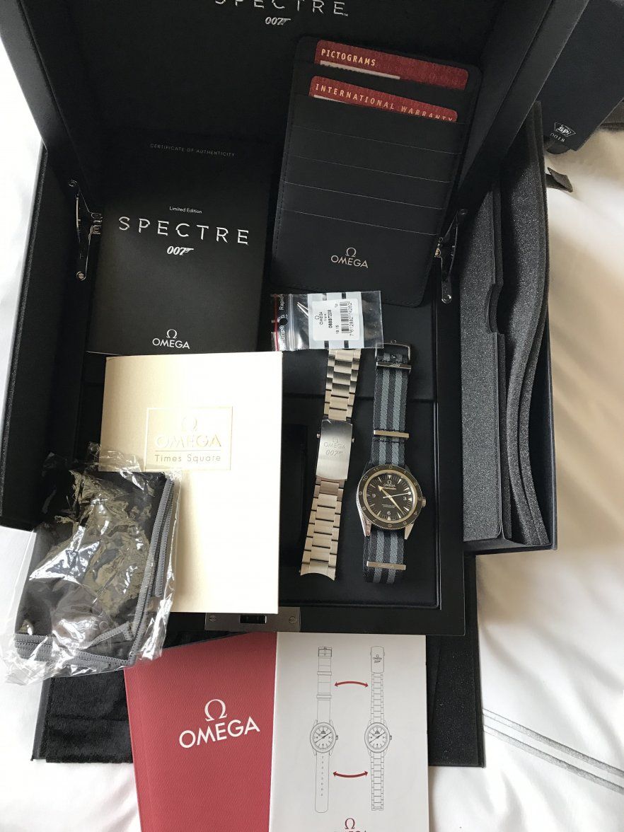 2015 OMEGA watch James Bond Edition THE SPECTRE movie Lifetime magazine |  eBay