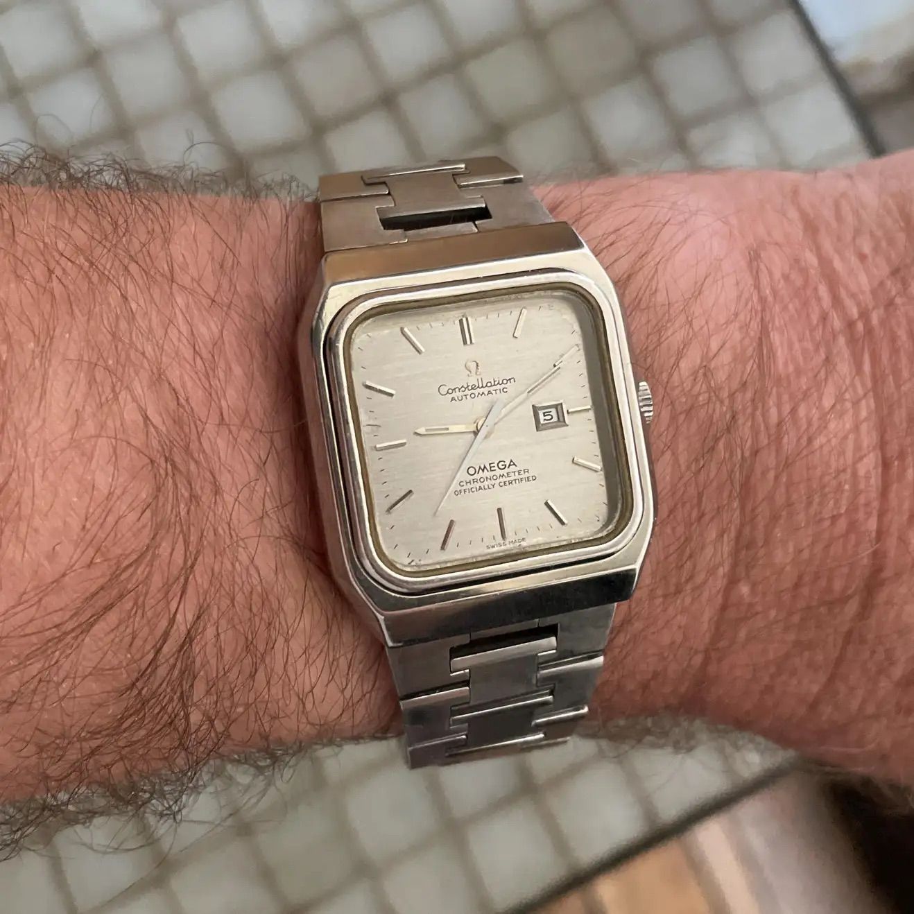 Omega on sale constellation jumbo