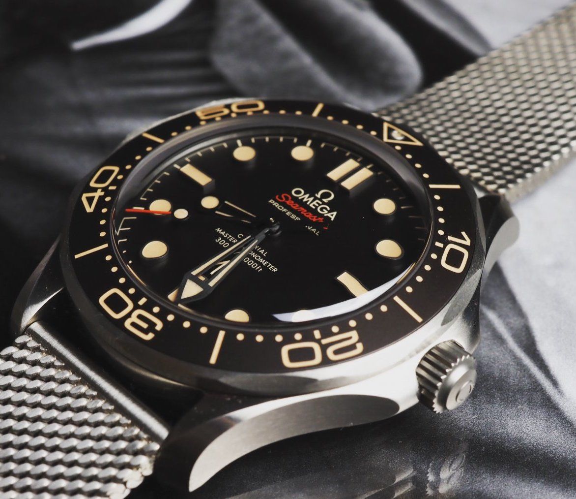 Up-close with Omega's new Seamaster Diver 300M, the new Bond watch