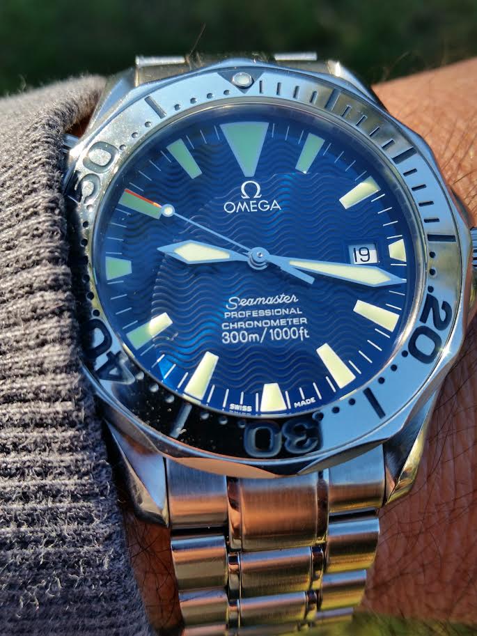 The Seamaster Electric Blue 2255.80 2232.80 The Royal Navy