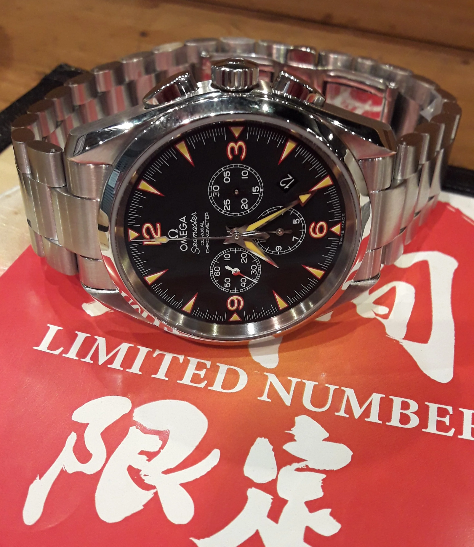 The Omega Seamaster Aqua Terra Railmaster Chronograph CERS China